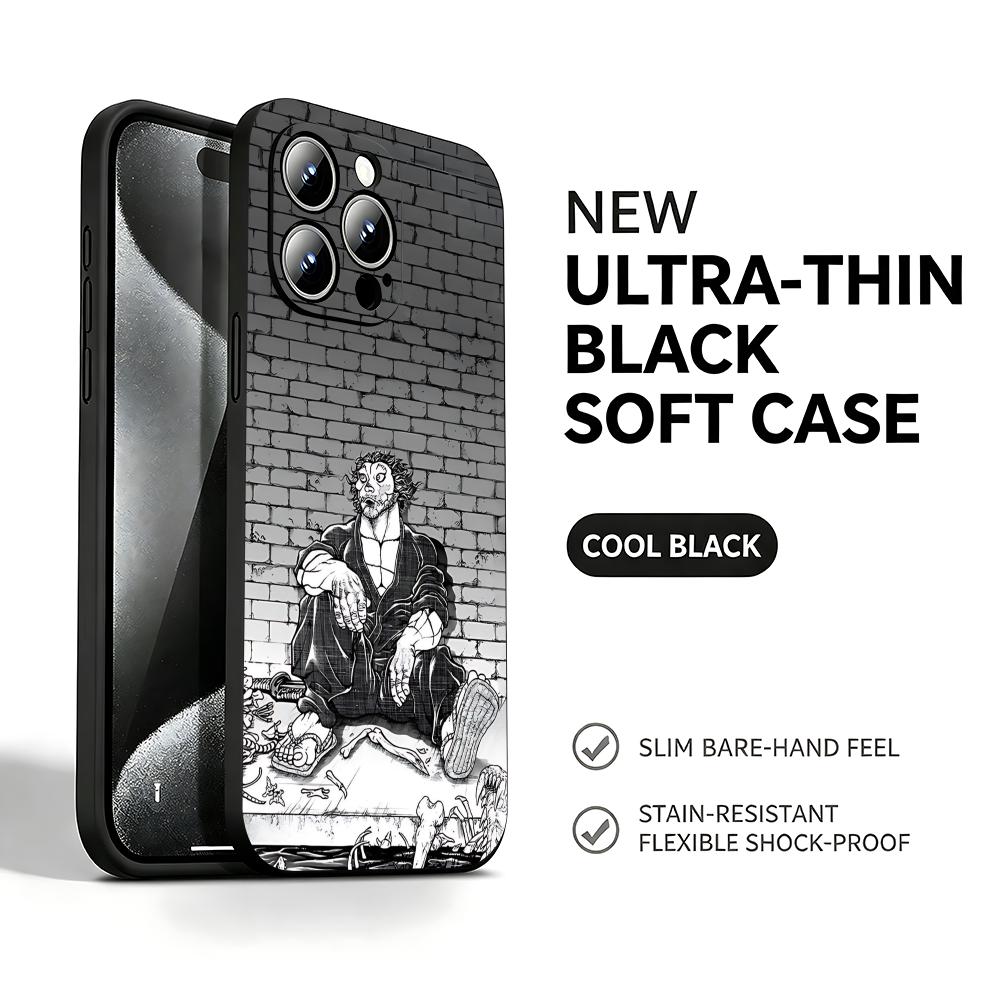Mini Pc Case - Hot Anime Baki-Dou Phone Case For
