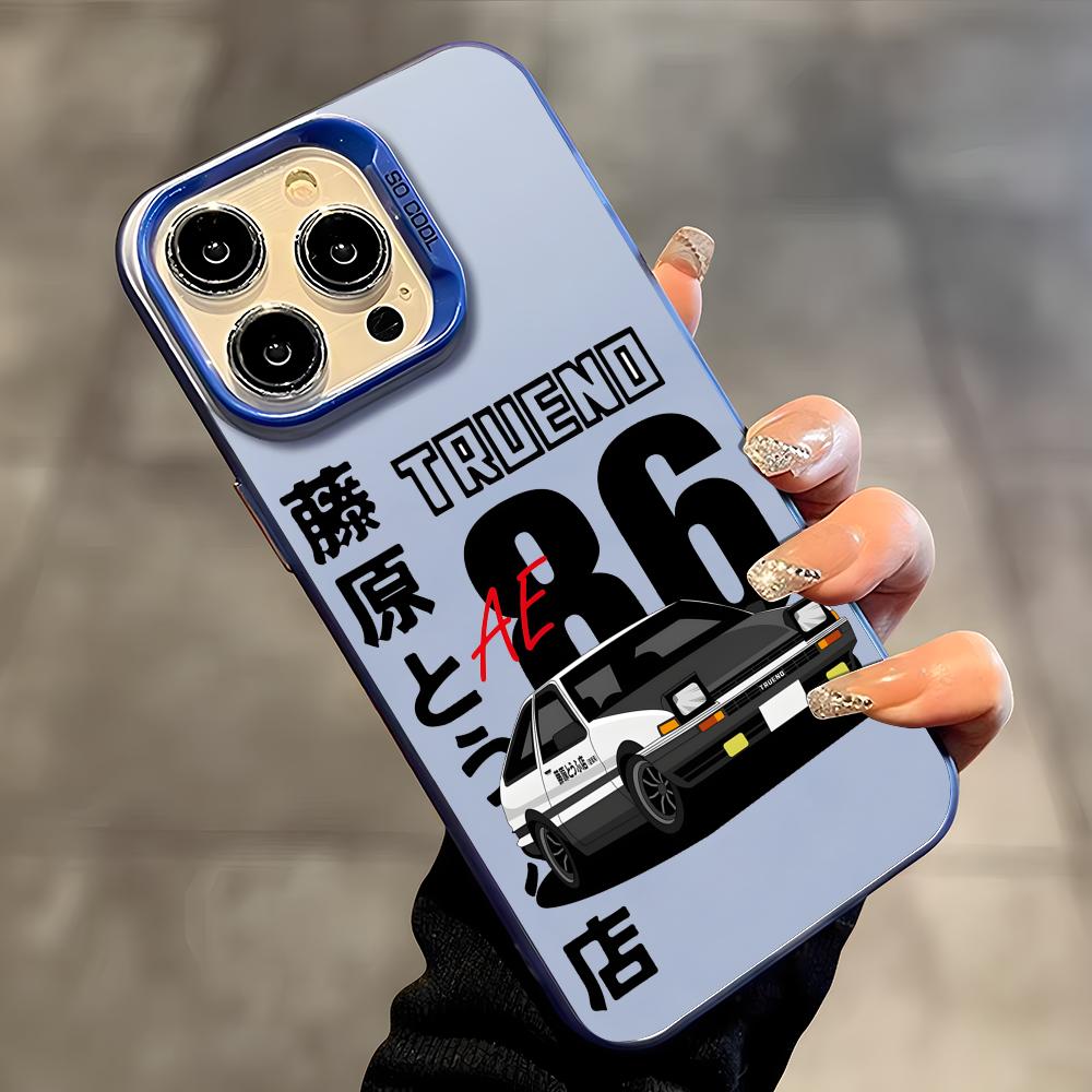 Matte Pc Case - Anime I-Initial D AE86 Phone Case