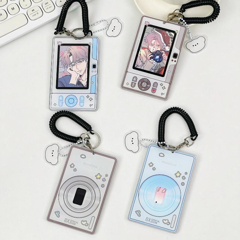 Case Fans - Cute Camera Shaped Acrylic Photocard Holder