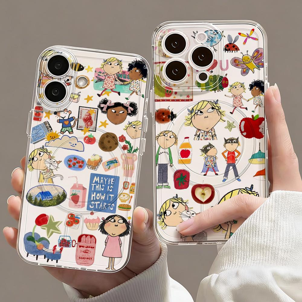 Cartoon C-Charlie And Lola Pho - Computer Case ulasan dan harga