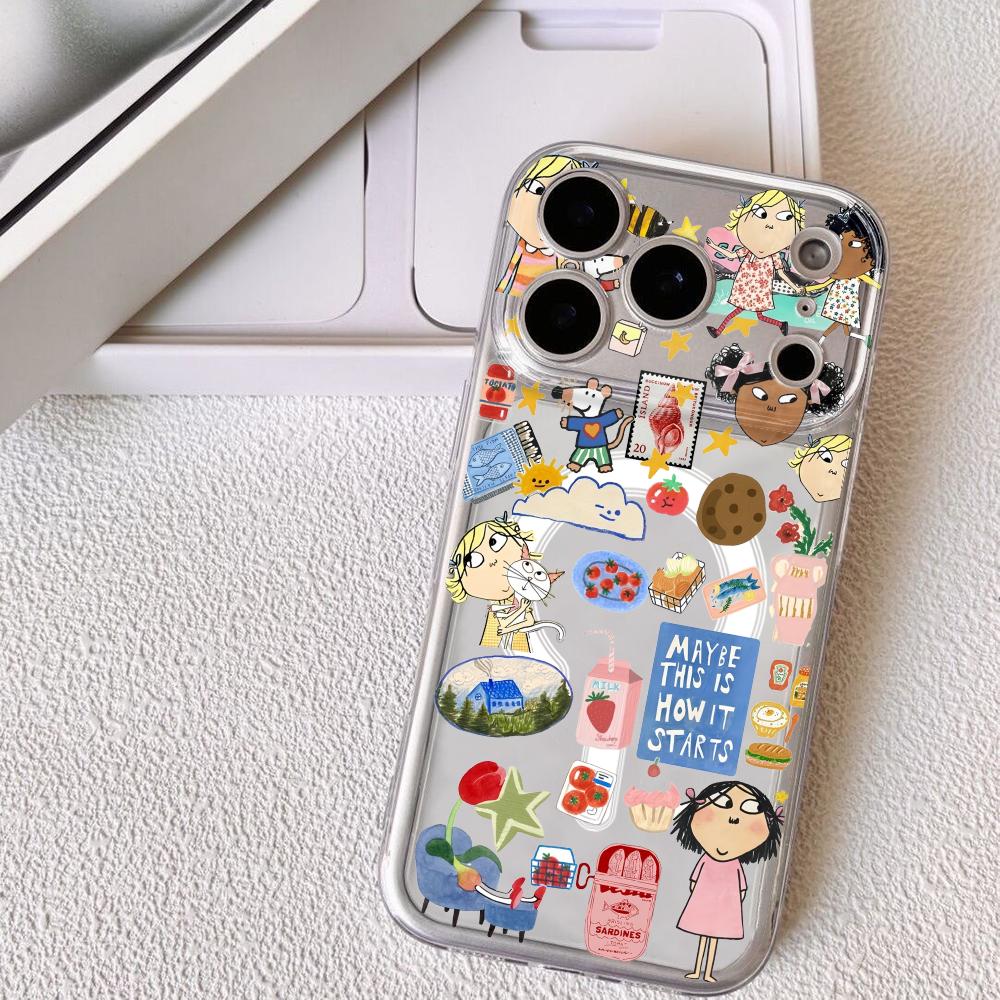 Cartoon C-Charlie And Lola Pho - Computer Case ulasan dan harga