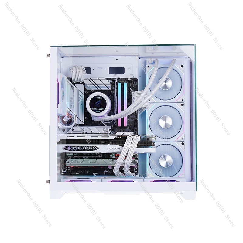 ATX Gaming PC Case Panoramic T - Pc Chassis ulasan dan harga