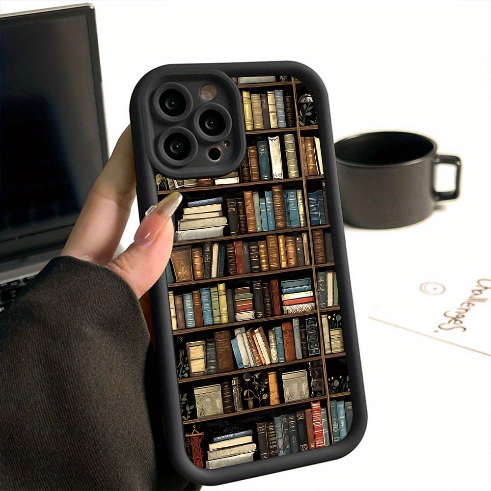 Book Shelf Creative Pattern Ph - Computer Case ulasan dan harga