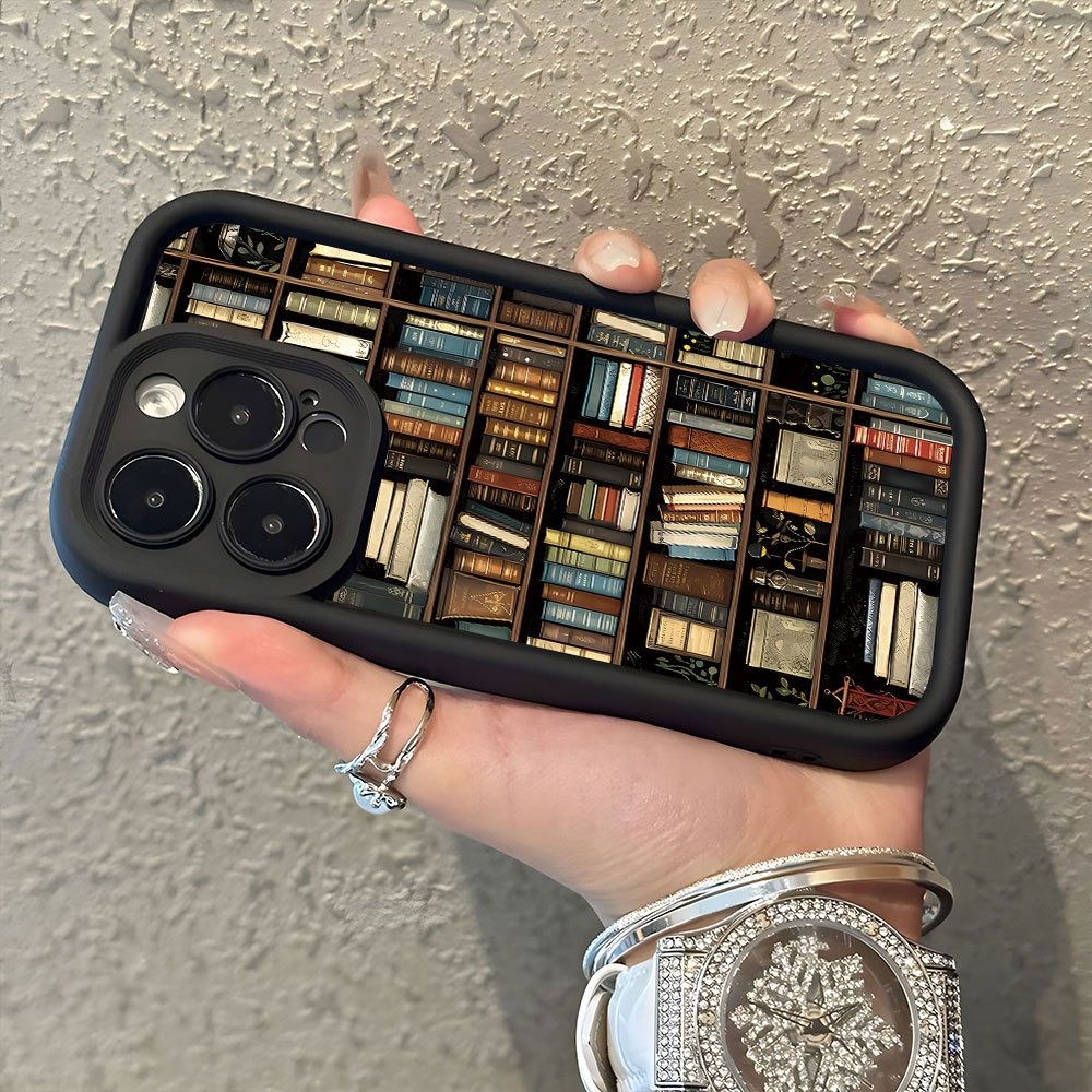 Book Shelf Creative Pattern Ph - Computer Case ulasan dan harga