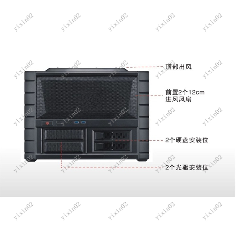 ATX Motherboard Computer Case  - Pc Chassis ulasan dan harga