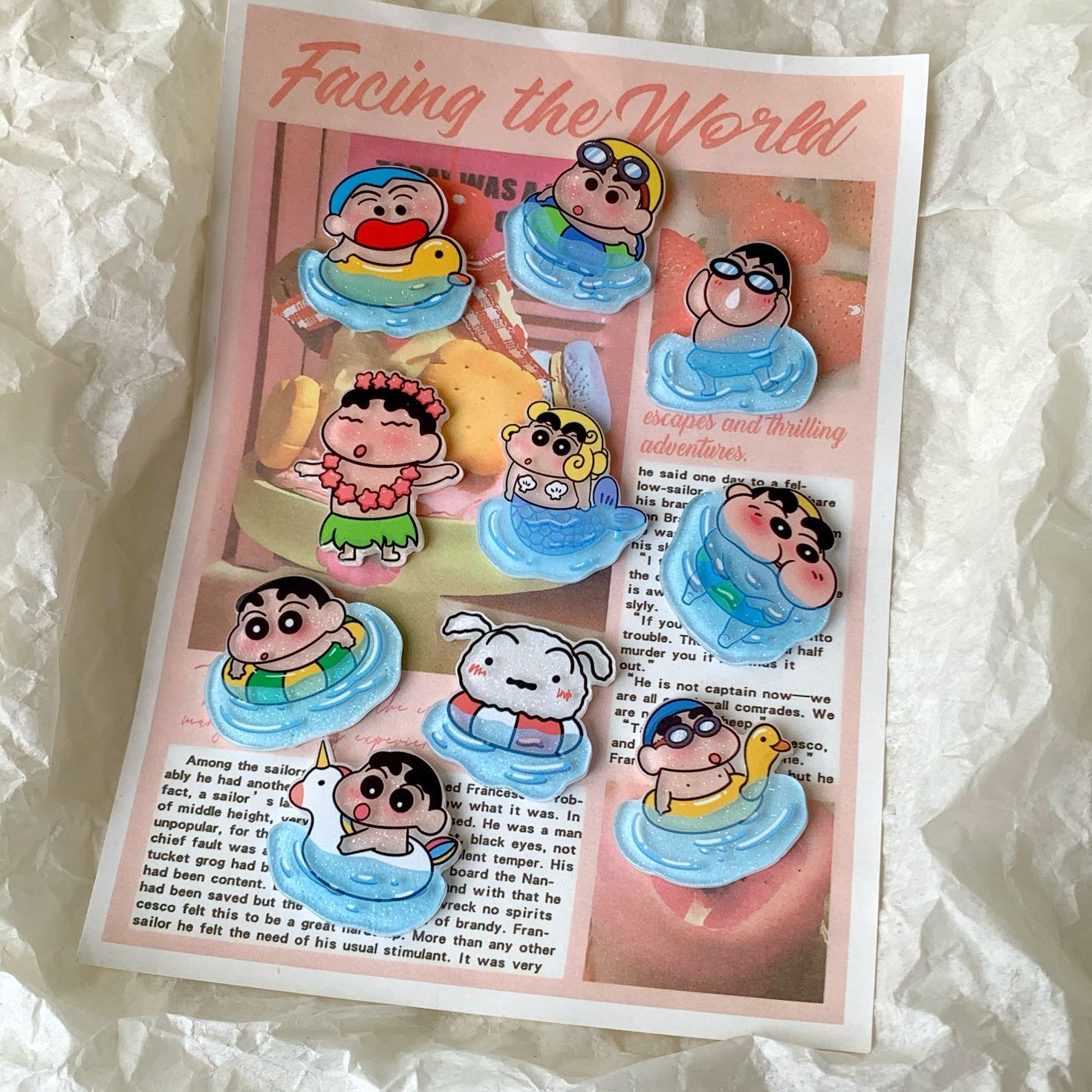 Crayon Shin-chan resin accesso - Case Fans ulasan dan harga