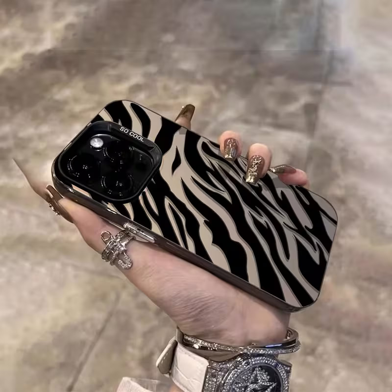 Zebra Pattern Black Advanced I - Mini Pc Case ulasan dan harga