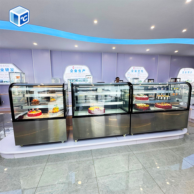 2 Tier Commercial Cake Display - Case Fans ulasan dan harga