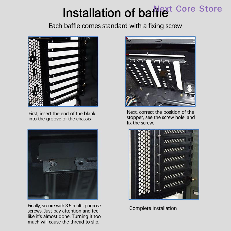 [NC]5Pcs Computer Host Chassis - Dust Filter Pc ulasan dan harga