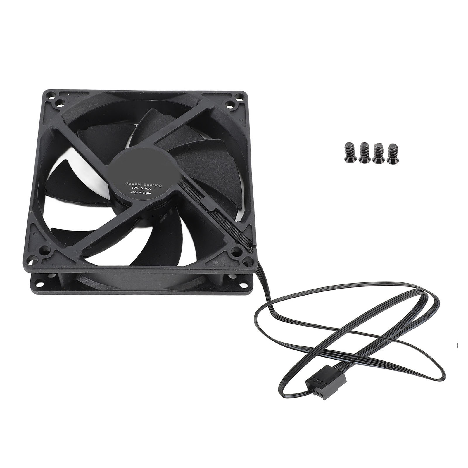 100mm PC PWM Case Fan 100mm Du - Case Fan Controller ulasan dan harga