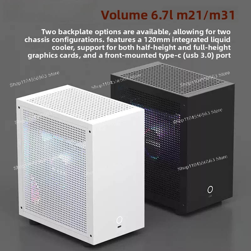 M21 / M31 Mini ITX Computer Ca - Atx Case ulasan dan harga