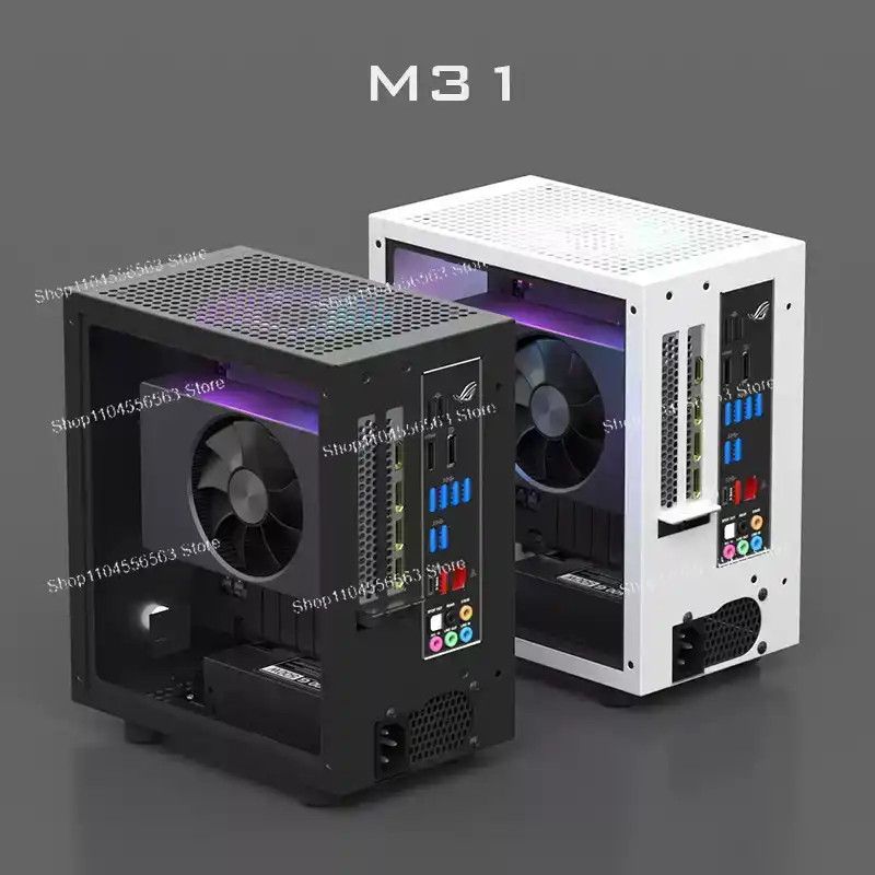 M21 / M31 Mini ITX Computer Ca - Atx Case ulasan dan harga