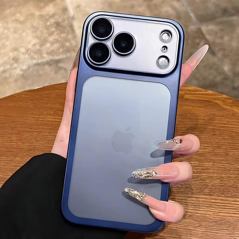 Luxury Matte Clear Electroplat - Matte Pc Case ulasan dan harga