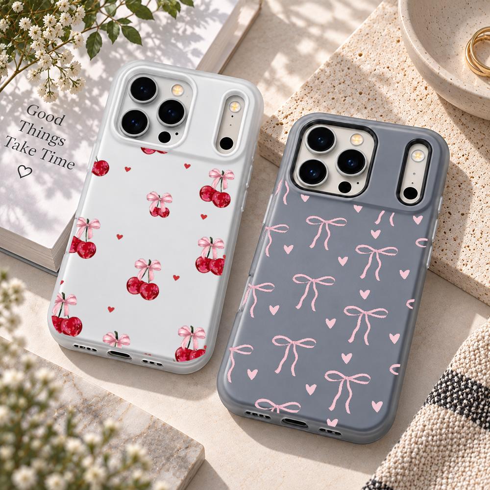 Cute Pink Heart Bow Cute Pink  - Matte Pc Case ulasan dan harga