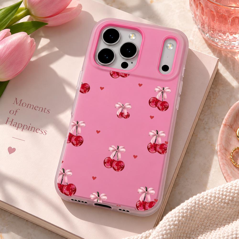 Cute Pink Heart Bow Cute Pink  - Matte Pc Case ulasan dan harga