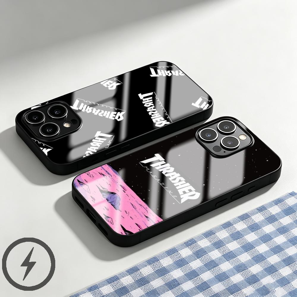 Brand THRASHER Phone Case For  - Mini Pc Case ulasan dan harga