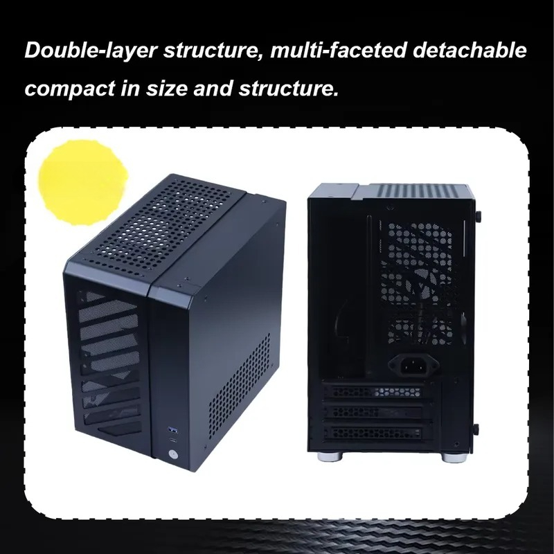 C24 Sugar Cube Air&TypeC Versi - Pc Chassis ulasan dan harga