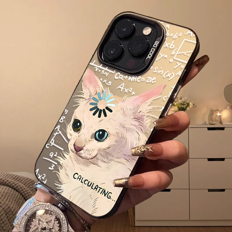 Funny Academic Cat Cute Matte  - Matte Pc Case ulasan dan harga