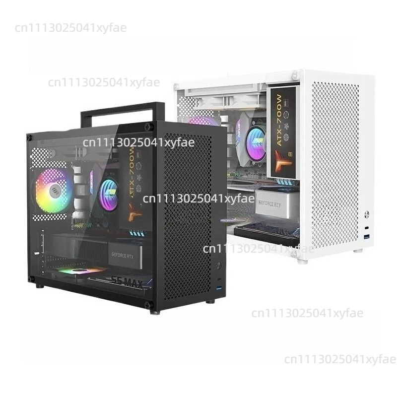 S5MAX White PC Case, MATX / Mi - Pc Chassis ulasan dan harga
