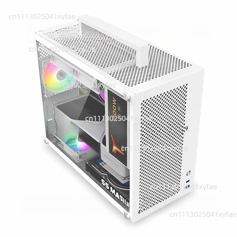 S5MAX White PC Case, MATX / Mi - Pc Chassis ulasan dan harga