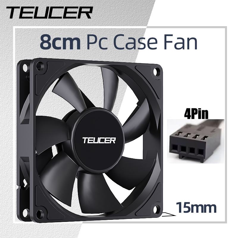 Teucer UT-8015 8CM Chassis Fan - Pc Chassis ulasan dan harga