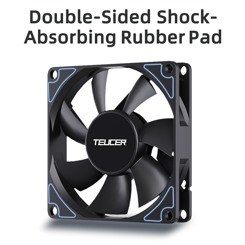 Teucer UT-8015 8CM Chassis Fan - Pc Chassis ulasan dan harga