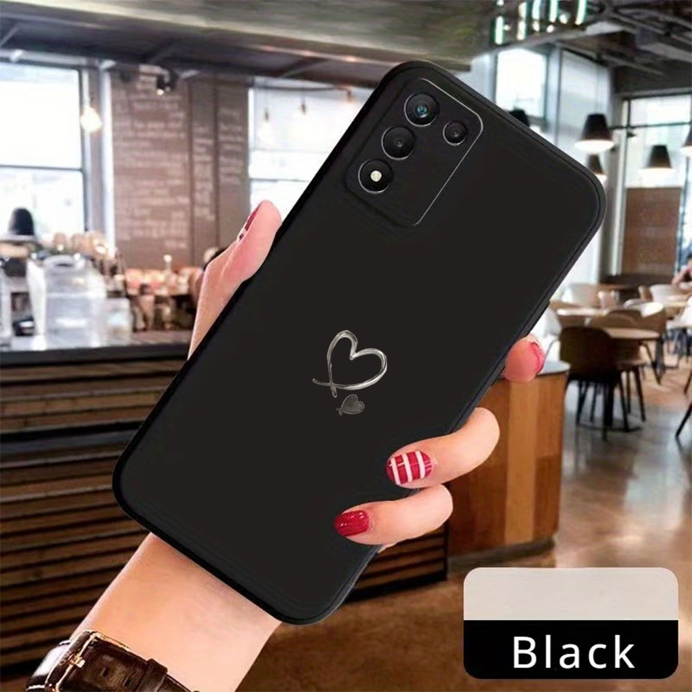 Love Heart Print Anti-Drop Pho - Computer Case ulasan dan harga