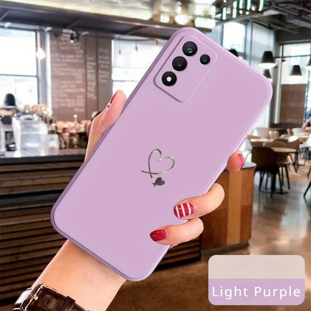 Love Heart Print Anti-Drop Pho - Computer Case ulasan dan harga