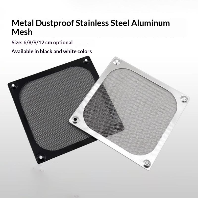 Metal Cooling Fan Dust Protect - Dust Filter Pc ulasan dan harga